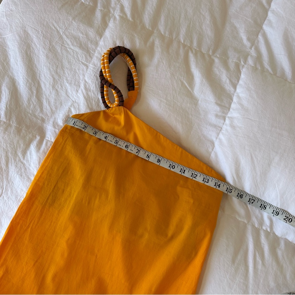 ❌SOLD❌ Johanna Ortiz Volcanic Dreams Maxi Dress in Monk Orange Size 0 NEW NWT - Picture 12 of 13